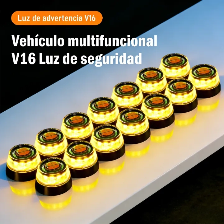 🔥🔥Recomendación de la DGT🔥 Baliza de Emergencia V16 3.0 – Aprobada para 2026, Magnética IP54 y conforme a la normativa vigente
